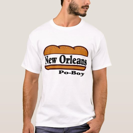 T-shirt New Orleans Po Boy (Devant)
