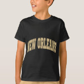 T-shirt New Orleans - Throwback Design - Clic (Devant)