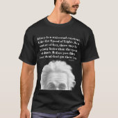 T-shirt "New Revelations", Einstein, funny, humor (Devant)