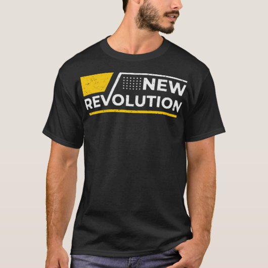 T-shirt New revolution (Devant)
