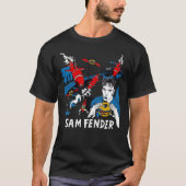 T-shirt New Sam Fender - HYPERSONIC Apparel For Fans Class (Devant)