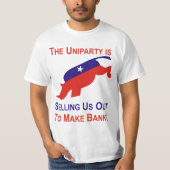 T-shirt New Uniparty (Devant)