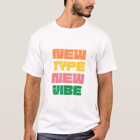 T-shirt new vibe (Devant)