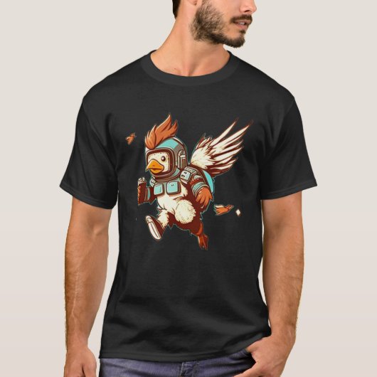 T-shirt New Wing with Jet Pack for Chicken (Devant)