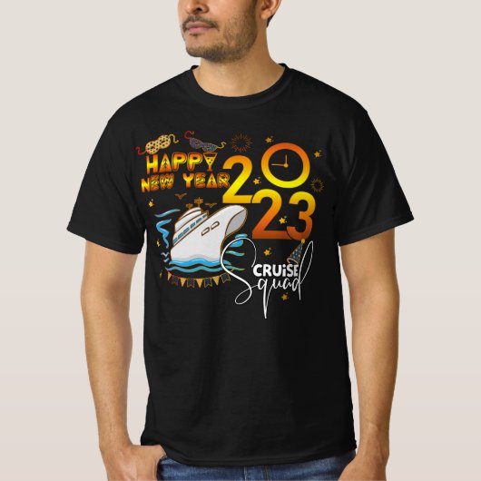 T-shirt New Year Eve 2023 (Devant)