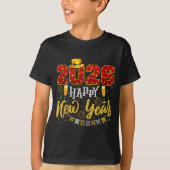 T-shirt New Years Eve Party 2026 Fireworks Happy New Year (Devant)