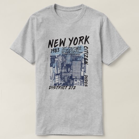 T-shirt New York (Design devant)