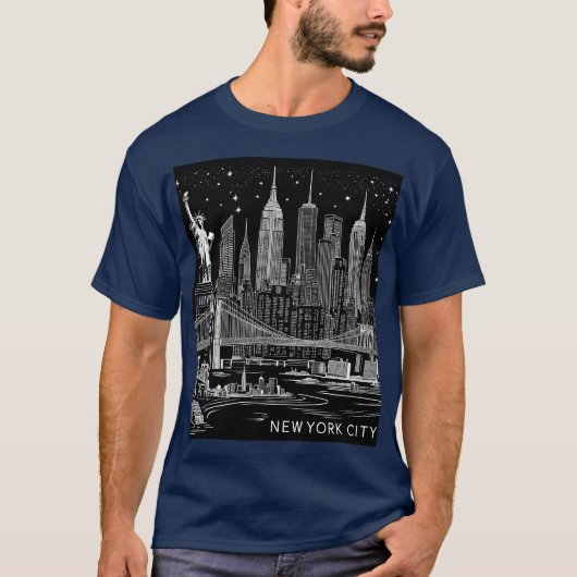 T-shirt new york (Devant)