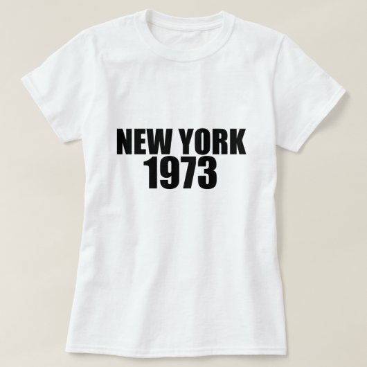 T-SHIRT NEW YORK 1973 (Design devant)