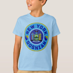T-shirt New York Bosniaque Américain
