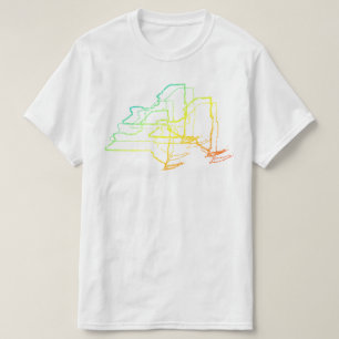 T-shirt new york chill flou