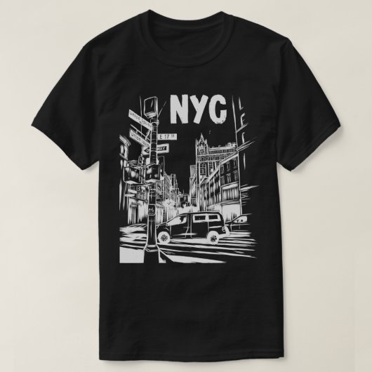T-shirt New York City Creative (Design devant)