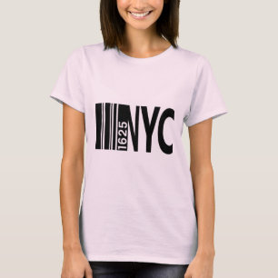 T-shirt New York City - dessus 1625 de cercle de Flowy