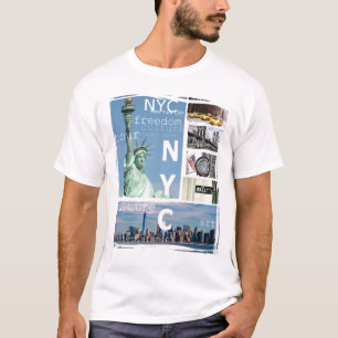 T-shirt New York City Manhattan Nyc Liberty Statue