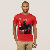 T-shirt New York City Pop Art (Devant entier)