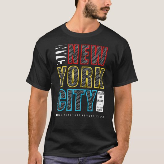 T-shirt New York City street wear (Devant)