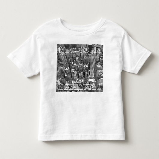 T-shirt New York Custom Baby NY Souvenir Shirt (Devant)