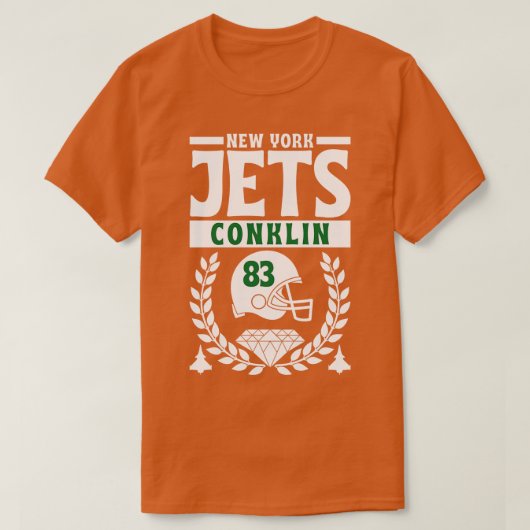 T-shirt New York Jets Conklin 83 American Edition (Design devant)