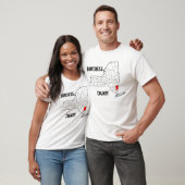 T-shirt New York : Le comté de Dutchess (Unisexe)