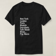 New York Londres Paris Munich - Une chemise Mister