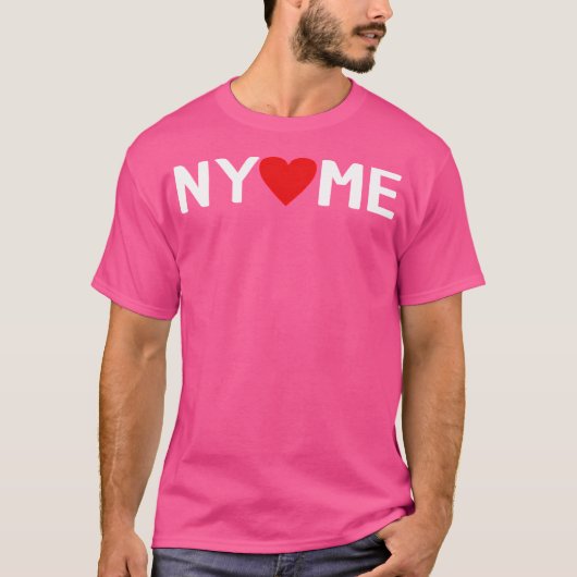 T-shirt New York m'aime (Devant)