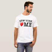 T-shirt New York m'aime, j'aime (Devant entier)