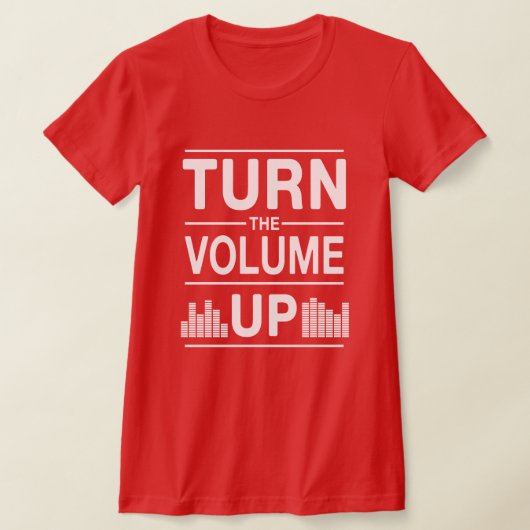 T-shirt New York Mayor Mamdani Turn The Volume Up (Poser)