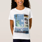T-Shirt new york nyc usa manhattan voyage (Devant)