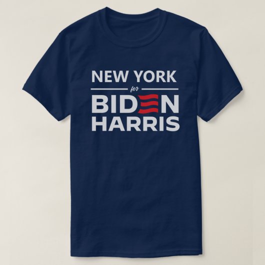 T-shirt New York pour Biden Harris (Design devant)