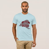 T-SHIRT NEW YORK POUR BUSH - .PNG (Devant entier)