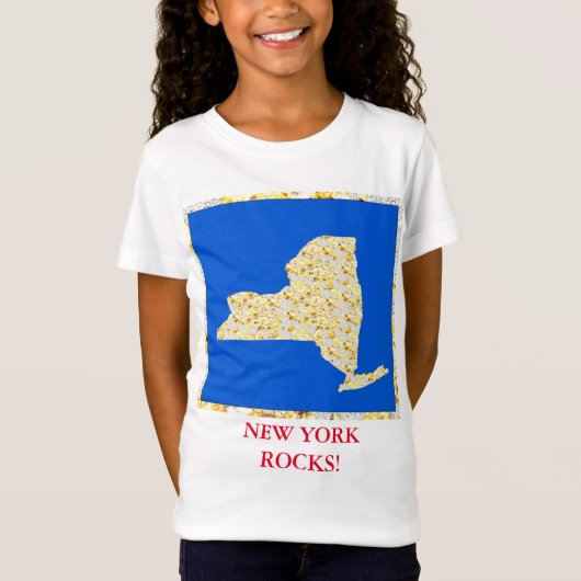 T-Shirt NEW YORK ROCKS (Devant)