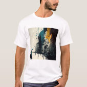 T-shirt New York Skyline Street Art Tee (Devant)