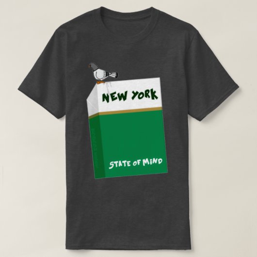 T-shirt New York State of Mind Cigs (Design devant)