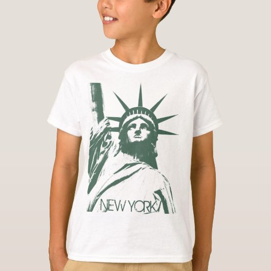 T-shirt New York Statue of Liberty pour enfants (Devant)