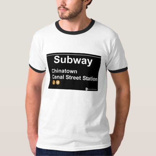 T-shirt New York Subway Station (Devant)