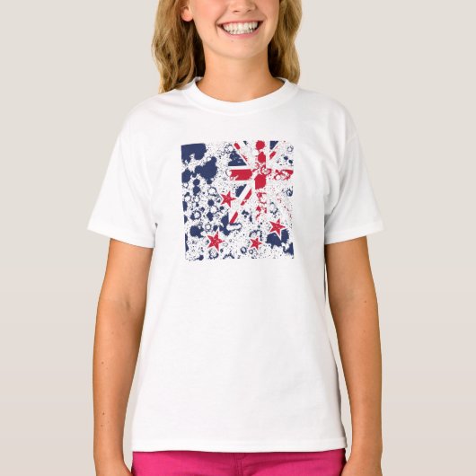 T-shirt New Zealand FLAG KCALIMA, effet par Masanser (Devant)