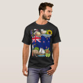 T-shirt New Zealand Pride funny (Devant entier)