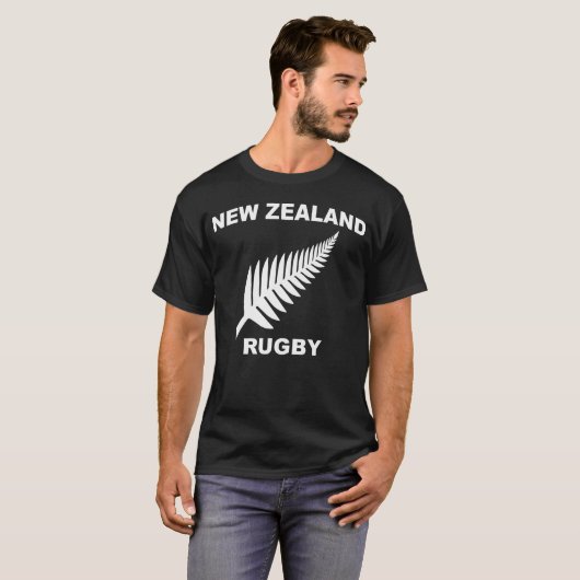 T-shirt New Zealand Rugby (Devant entier)