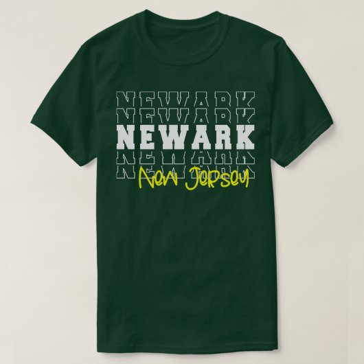 T-shirt Newark City New Jersey Newark NJ (Design devant)