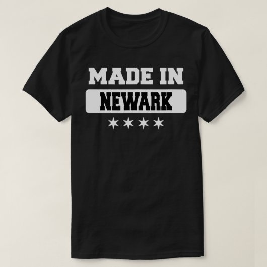 T-shirt Newark Fait À Newark (Design devant)