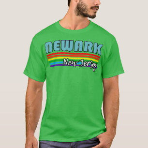 T-shirt Newark New Jersey Pride Newark LGBT Cadeau LGBT LG