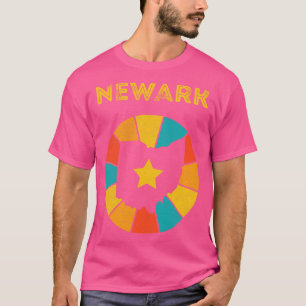 T-shirt Newark Ohio Vintage Souvenir dénudé