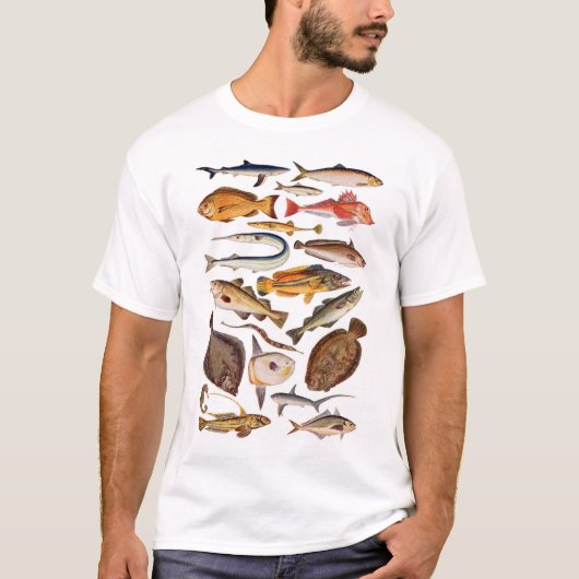 T-shirt newartsweb - tellement beaucoup plus de poissons, (Devant)