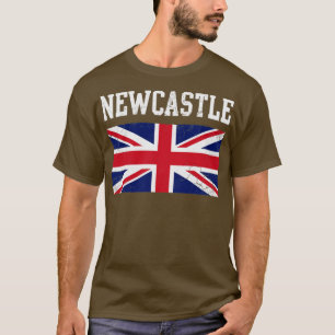 T-shirt Newcastle Angleterre Union Jack