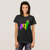 T-shirt Newfoundland Dog Mardi Gras Carnivals Funny Puppy  (Devant entier)