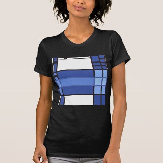 T-shirt Newman et Mondrian (Devant)