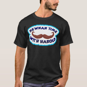 T-shirt Newnan Time avec Harold logo souriant
