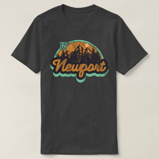 T-shirt Newport, Arkansas (Design devant)