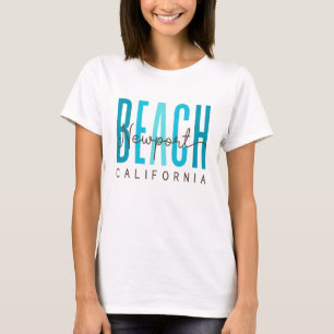 T-shirt Newport Beach California (Océan)
