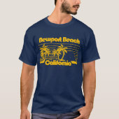 T-shirt Newport Beach Californie (Devant)